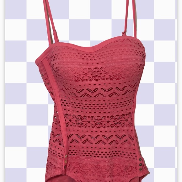 LookBook Store Sw-116 Bzafaazh One-piece Bathing Suit Size 10 - Picture 2 of 12